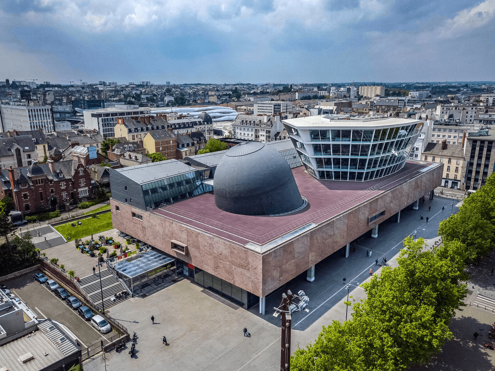 Les Champs Libres à Rennes